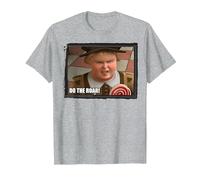 Shrek Do The Roar Meme Framed Poster T-Shirt, Homme, Gris Chiné, 4XL