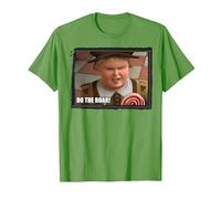 Shrek Do The Roar Meme Framed Poster T-Shirt, Homme, Herbe, 3XL