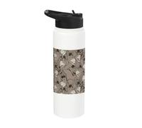 Shrek Donkey Expressions All Over Print Stainless Steel Insulated Water Bottle