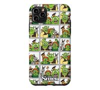 Shrek Emoji Character Panel All Over Print Coque pour iPhone 11 Pro Max