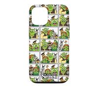 Shrek Emoji Character Panel All Over Print Coque pour iPhone 12/12 Pro