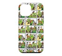 Shrek Emoji Character Panel All Over Print Coque pour iPhone 12 Pro Max