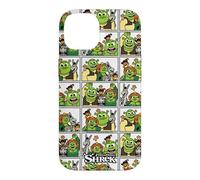 Shrek Emoji Character Panel All Over Print Coque pour iPhone 14
