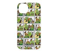 Shrek Emoji Character Panel All Over Print Coque pour iPhone 14 Plus