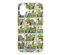 Shrek Emoji Character Panel All Over Print Coque pour iPhone 16 Plus