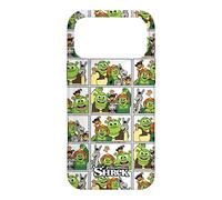Shrek Emoji Character Panel All Over Print Coque pour iPhone 17 Pro Max