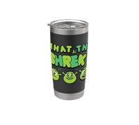 Shrek Emoji What The Shrek Gobelet isotherme en acier inoxydable double paroi
