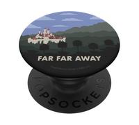 Shrek Far Far Away Castle Landscape PopSockets PopGrip Adhésif