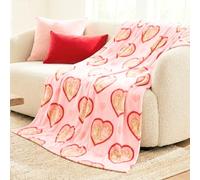 Shrek & Fiona Orge Bedding Couverture en Peluche Super Douce et Confortable, 127 x 177,8 cm, Saint-Valentin (Produit sous Licence Officielle) par Franco Collectibles