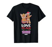 Shrek Gingy Love Peace Gumdrop Buttons T-Shirt