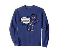Shrek Gingy Not My Gumdrop Buttons Comic Style Sweatshirt