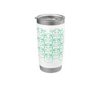 Shrek Green Vibes Only All Over Print Gobelet isotherme en acier inoxydable double paroi
