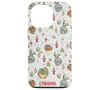 Shrek Holiday Pattern Characters Ornaments AOP Coque pour iPhone 13 Pro