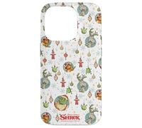 Shrek Holiday Pattern Characters Ornaments AOP Coque pour iPhone 14 Pro