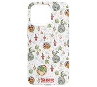 Shrek Holiday Pattern Characters Ornaments AOP Coque pour iPhone 15 Pro Max
