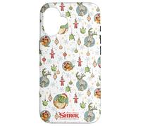 Shrek Holiday Pattern Characters Ornaments AOP Coque pour iPhone 16