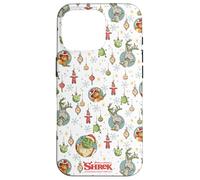 Shrek Holiday Pattern Characters Ornaments AOP Coque pour iPhone 16 Pro