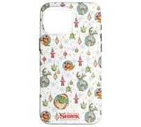 Shrek Holiday Pattern Characters Ornaments AOP Coque pour iPhone 16 Pro Max