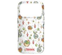 Shrek Holiday Pattern Characters Ornaments AOP Coque pour iPhone 17 Pro