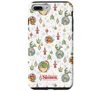 Shrek Holiday Pattern Characters Ornaments AOP Coque pour iPhone 7 Plus/8 Plus