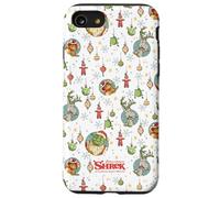 Shrek Holiday Pattern Characters Ornaments AOP Coque pour iPhone SE (2020) / 7/8