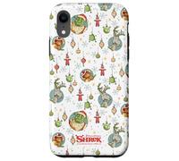 Shrek Holiday Pattern Characters Ornaments AOP Coque pour iPhone XR