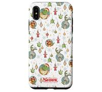 Shrek Holiday Pattern Characters Ornaments AOP Coque pour iPhone XS Max