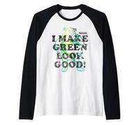Shrek I Make Green Look Good Manche Raglan