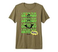 Shrek I Refuse to Be Ordinary Rebel T-Shirt Haut de Gamme