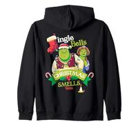Shrek Jingle Bells Christmas Smells Shrek and Fiona Sweat à Capuche