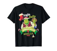 Shrek Jingle Bells Christmas Smells Shrek and Fiona T-Shirt