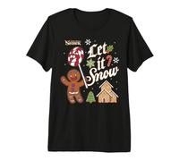 Shrek Let It Snow Holiday Gingy T-Shirt Haut de Gamme