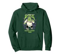 Shrek Mighty Green Shrek Graphic Sweat à Capuche, Unisexe pour Adultes, Vert Forêt, M