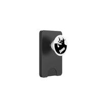 Shrek Profile Black and White PopSockets PopWallet pour MagSafe