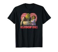 Shrek Valentine's Day Fiona & Shrek Relationship Goals Heart T-Shirt