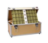 SHRGOMPIT Jeu de Mahjong Traditionnel Chinois, 144 pièces en Acrylique, 40 tuiles, idéal for Les Voyages, Les Loisirs en Famille, idéal comme Cadeau de Collection.