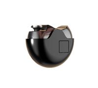 SHRGOMPIT Lime à ongles portable 2 en 1 for femmes et personnes âgées, électrique automatique, inhalation de coupures d'ongles(Black)