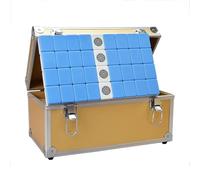 SHRGOMPIT Mahjong Mah-Jong traditionnel chinois - Cadeau de divertissement - 144 carreaux en mélamine avec 2 carreaux de rechange, 3 dés, tapis, 1 girouette, jetons, jeu - Beau cadeau pour collection