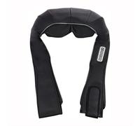 SHRGOMPIT Masseur de cou et dos avec chaleur, masseur électrique for les épaules, massage des tissus profonds par pétrissage sangle plus longue for soulager douleurs musculaires