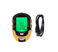 SHRGOMPIT Montres thermomètre numérique LCD, GPS multifonction, altimètre électronique, baromètre, thermomètre, hygromètre, boussole numérique