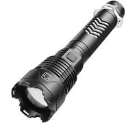 SHRGOMPIT Pack de Lampes de Poche LED, Lampes de Poche Tactiques zoomables avec Haute luminosité et 5 Modes for Les urgences et l'extérieur - Accessoires de Camping