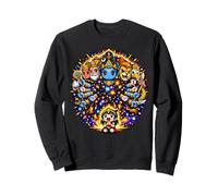 Shri Krishna - Arjuna Vishwaroop Dieu Hindou Seigneur Shri dévoté Sweatshirt
