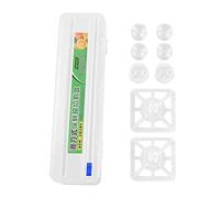 SHRIGM Film étirable, Film étirable Rechargeable, Distributeur réutilisable avec Coupe-glissière, Film Alimentaire Professionnel sans BPA, Papier