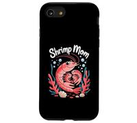 Shrimp Mom Cute Ocean Family Sea Life Coque pour iPhone SE (2020) / 7/8