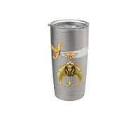 Shriners, noble, PHA, maçonnique, Gobelet isotherme en acier inoxydable double paroi