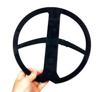 shrxy Détecteur de métaux rond 28 cm DD Recherche bobine couvercle plaque antidérapante pour XP Deus, noir