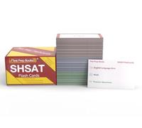 SHSAT Study Cards 2026-2027 NYC: SHSAT Prep and Practice Test Questions for the New York City Specialized High School Assessment Test [Full Color Cards]