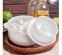 SHSH trade group Gouda Grand moule à fromage à pâte dure pour presse | Lait de présure de vache et de chèvre | Fabrication de fromage à partir de lait de vache et de chèvre | Kits et fournitures de