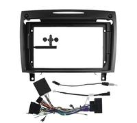 SHSMDM Façade d'autoradio pour tableau de bord de voiture - Adaptateur Canbus Box Decoder - Kit de montage pour Benz SLK R171 2004-2011