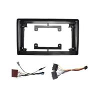 SHSMDM Panneau d'autoradio pour tableau de bord de voiture Adaptateur de 9 pouces pour cadre de voiture, kit d'installation de panneau d'autoradio pour échappement 2001 2002 2003 2004 2005